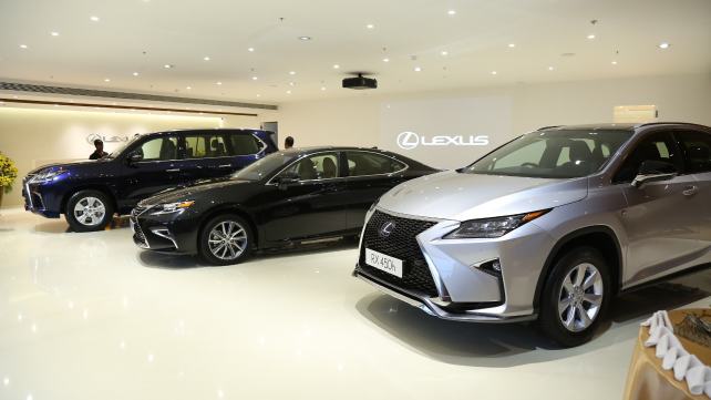 Lexus inaugurates its fourth showroom in the country