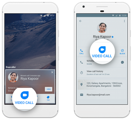 Now you can make Google Duo video calls directly through Truecaller app
